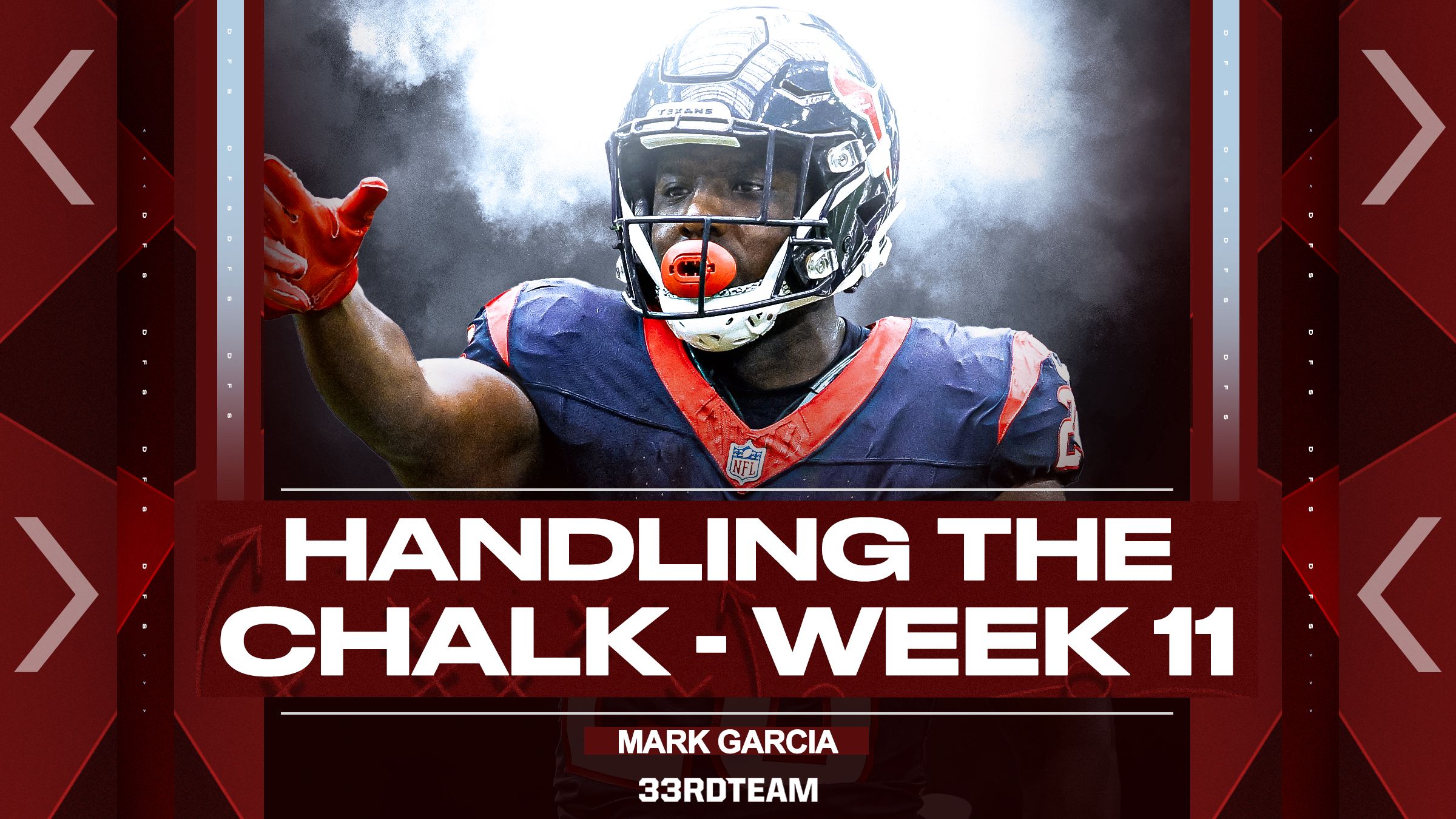 Week 11 DFS Chalk Devin Singletary