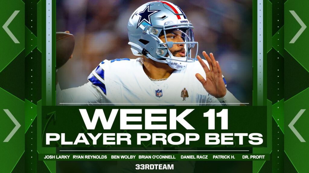 Week 11 Prop Bets Dak Prescott