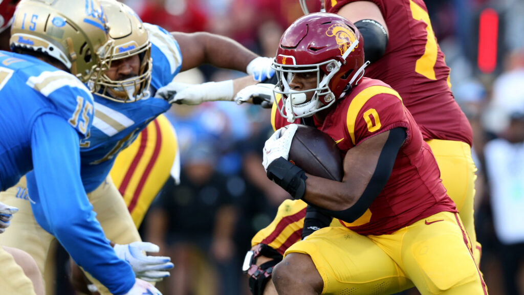 USC running back MarShawn Lloyd