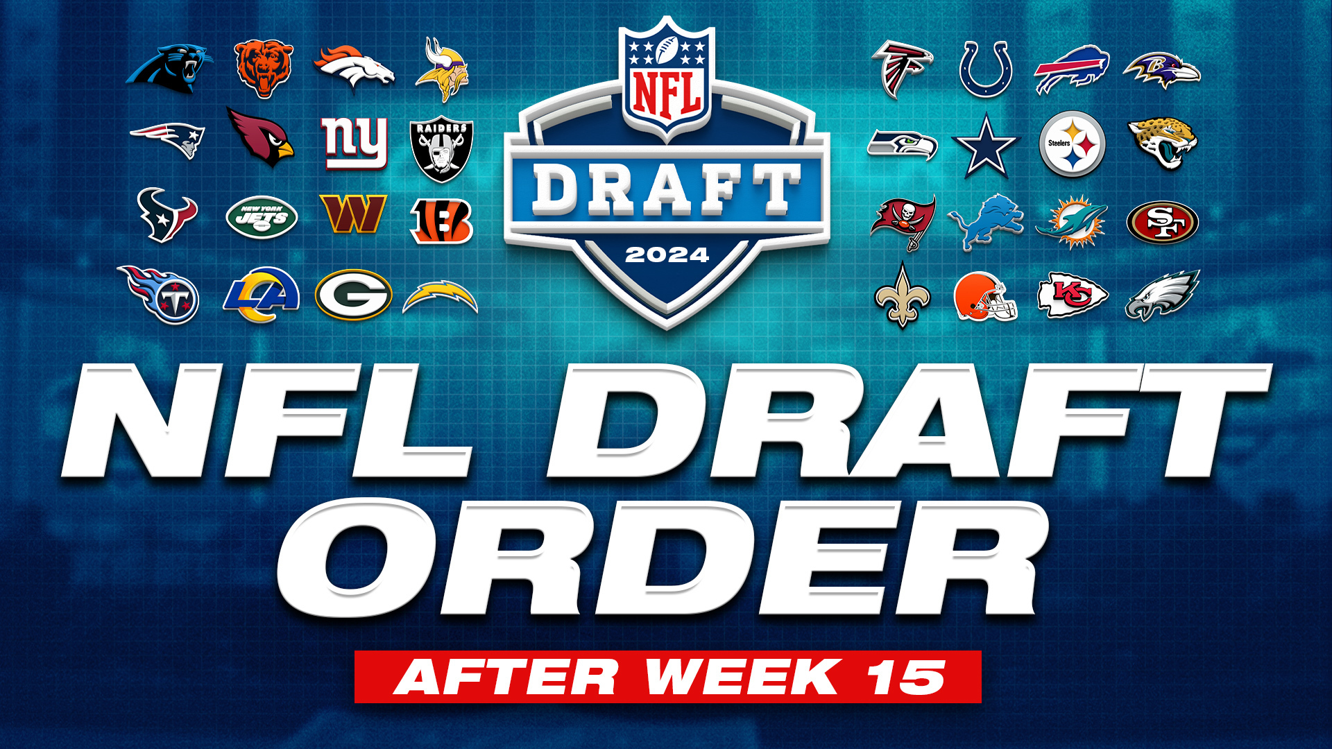 2024 NFL Draft Updated Order, Picks For Every Team After Week 15 BVM