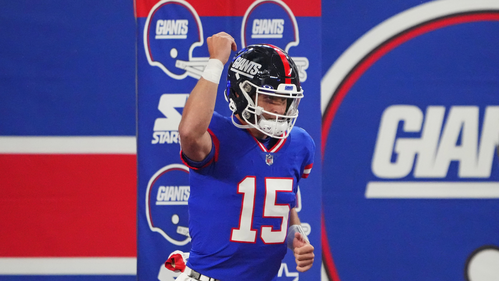 New York Giants quarterback Tommy DeVito