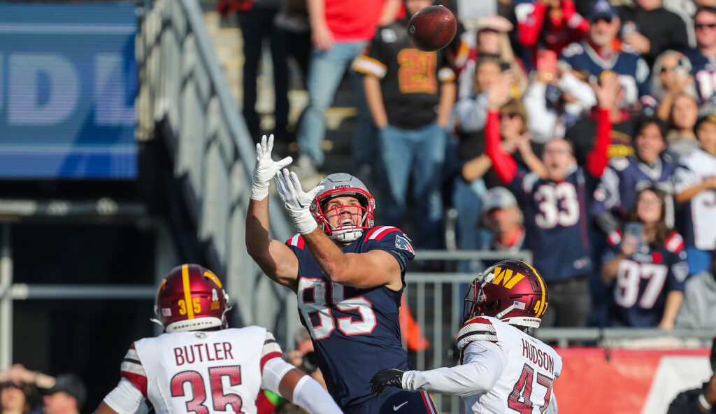 New England Patriots tight end Hunter Henry