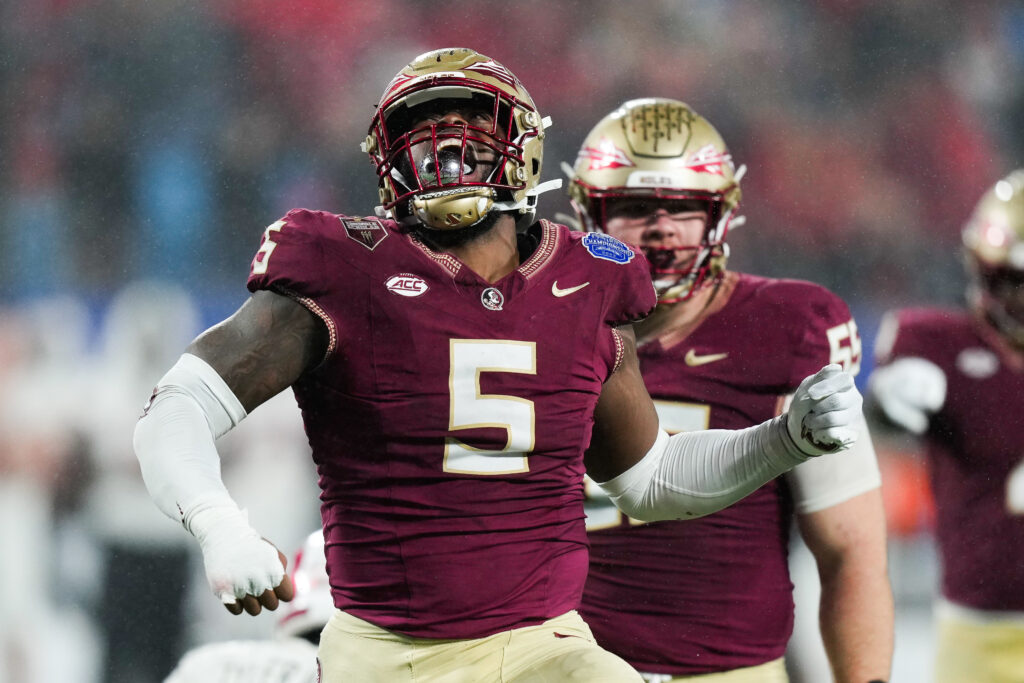 Florida State Edge Rusher Jared Verse