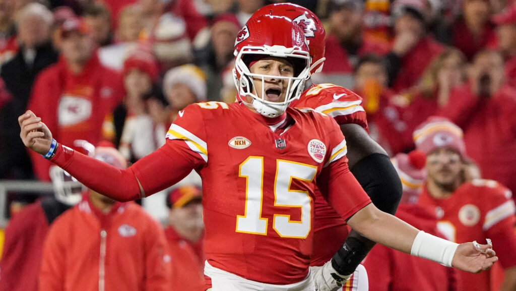 Kansas City Chiefs quarterback Patrick Mahomes