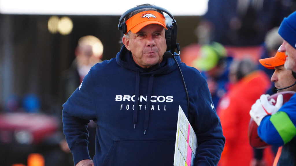 Denver Broncos coach Sean Payton