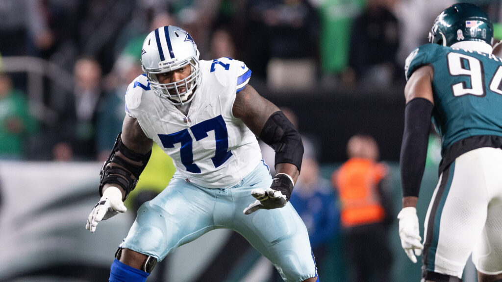 Dallas Cowboys tackle Tyron Smith