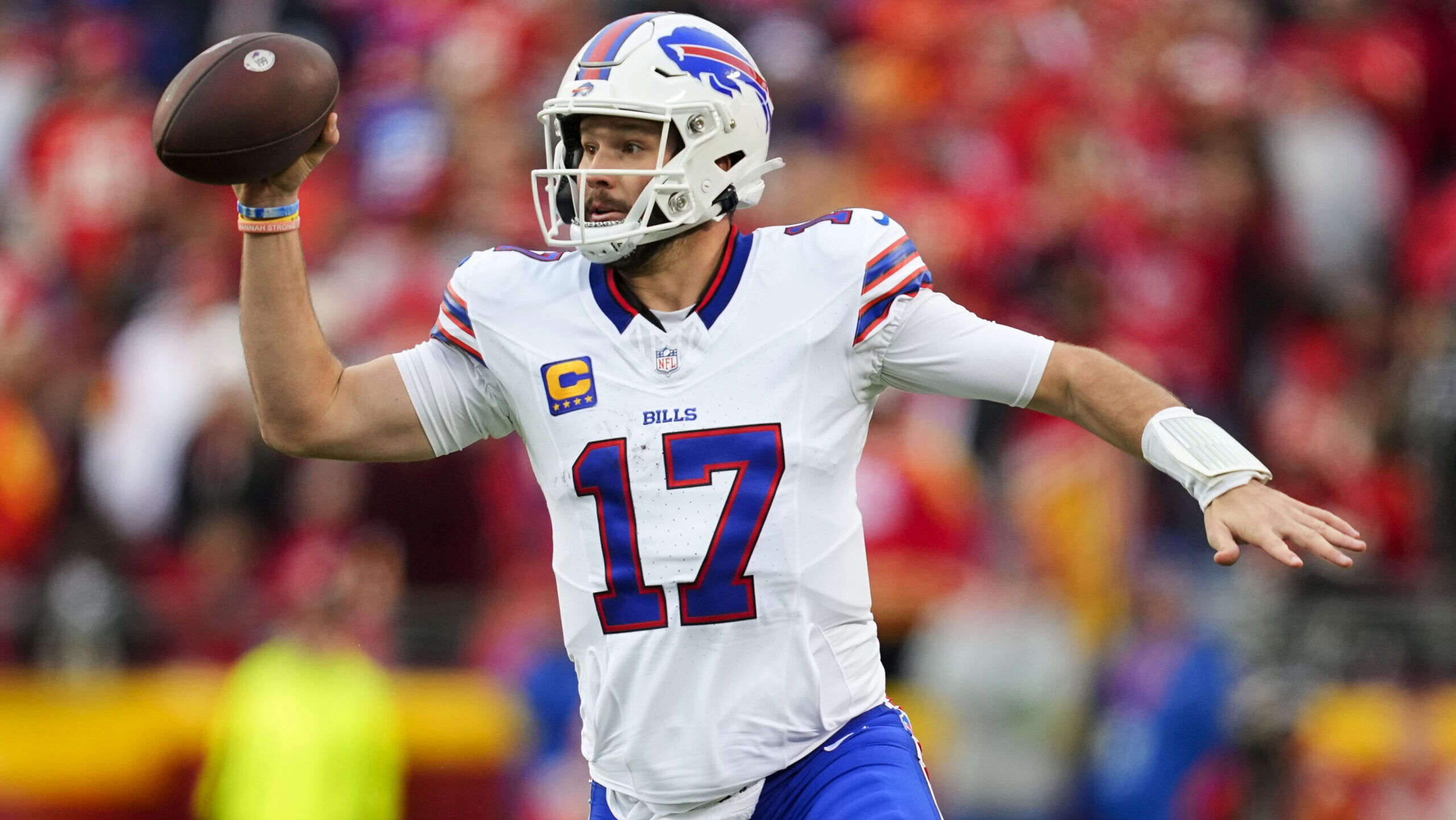 Buffalo Bills quarterback Josh Allen