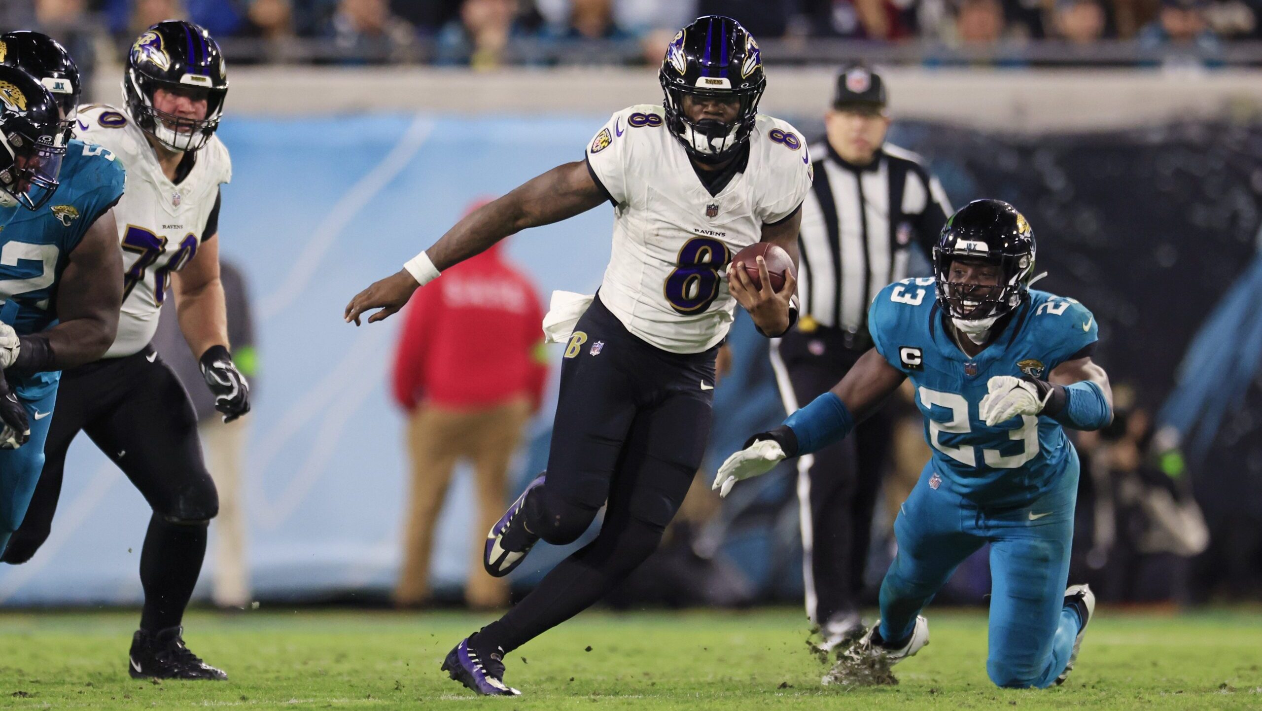 Baltimore Ravens quarterback Lamar Jackson