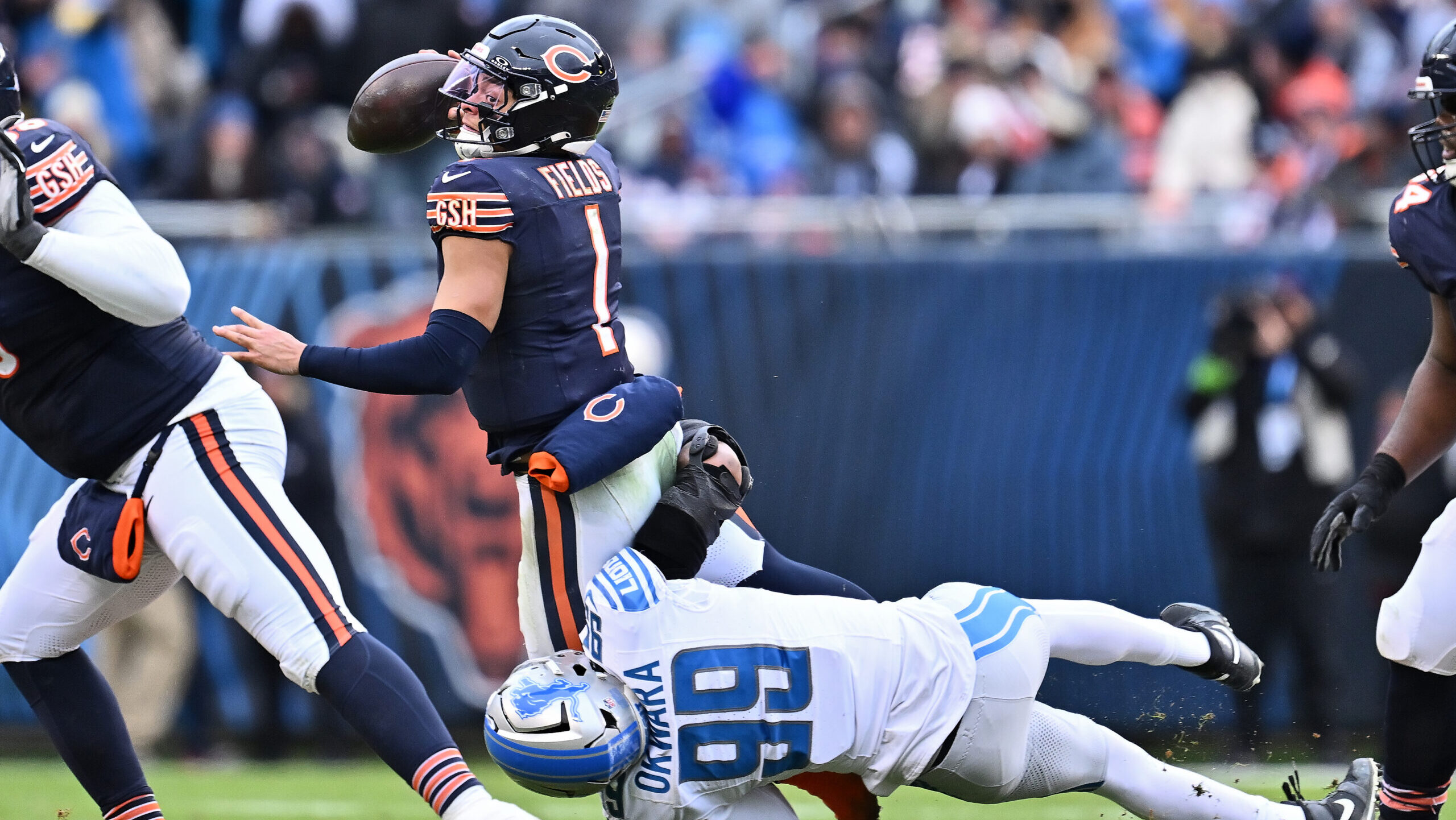 Chicago Bears QB Justin Fields