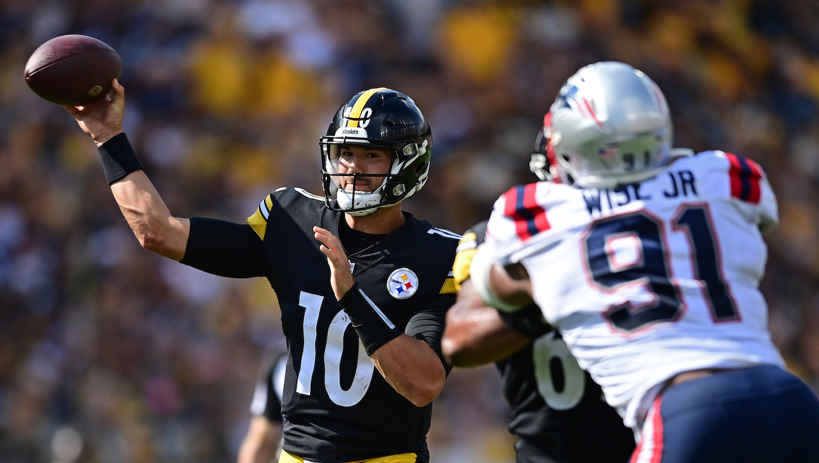 Pittsburgh Steelers quarterback Mitch Trubisky