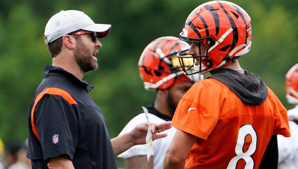 Cincinnati Bengals offensive coordinator Brian Callahan