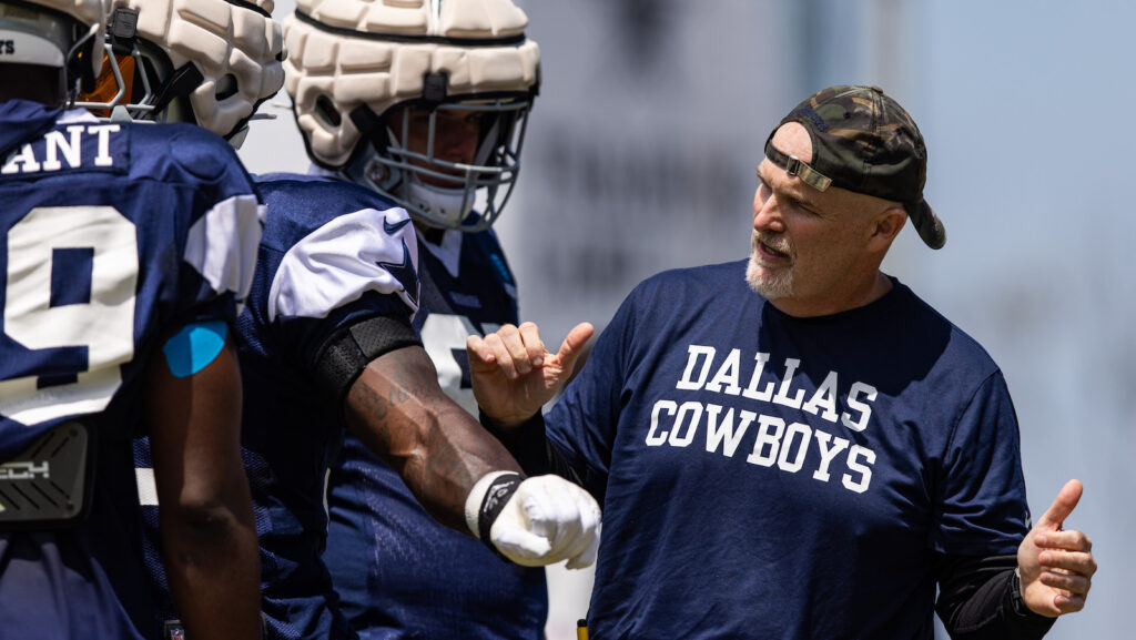 Dallas Cowboys defensive coordinator Dan Quinn