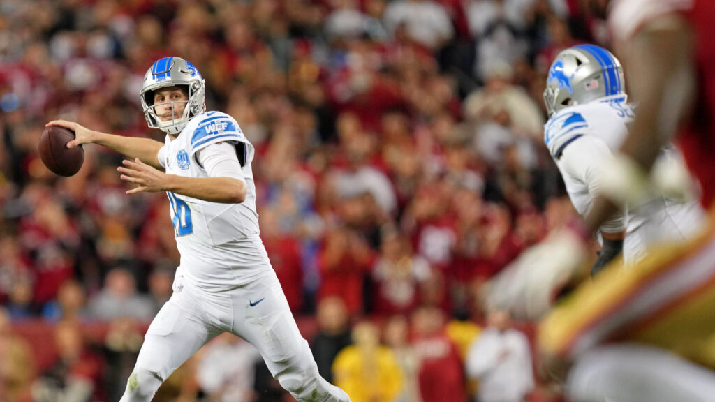 Detroit Lions quarterback Jared Goff