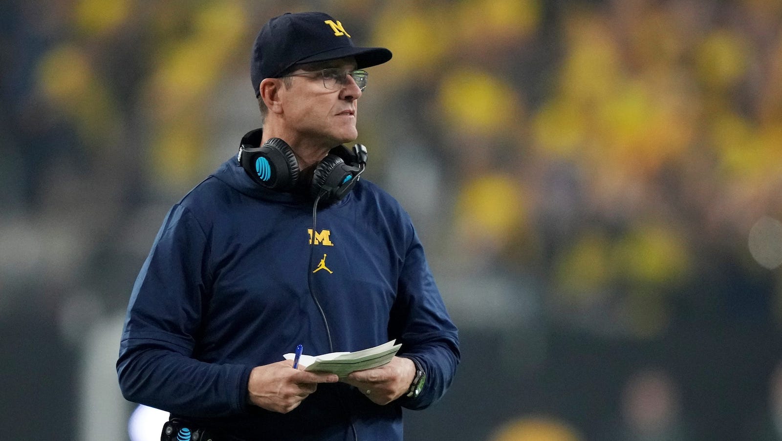 Former University of Michigan coach Jim Harbaugh was hired by the Los Angeles Chargers