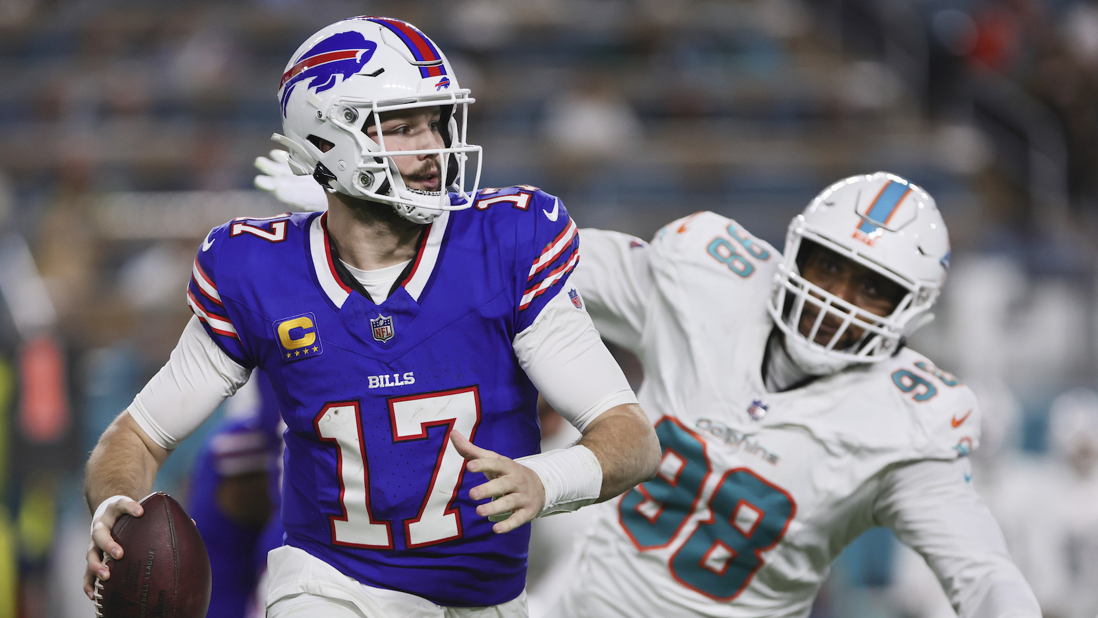 Buffalo Bills quarterback Josh Allen