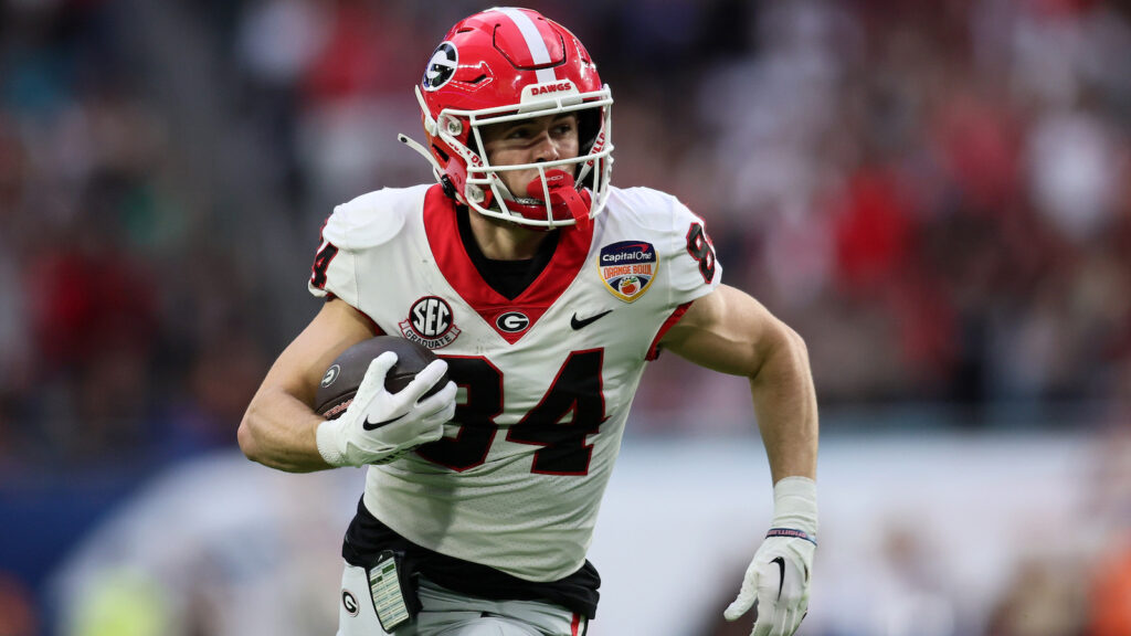 Georgia wide receiver Ladd McConkey