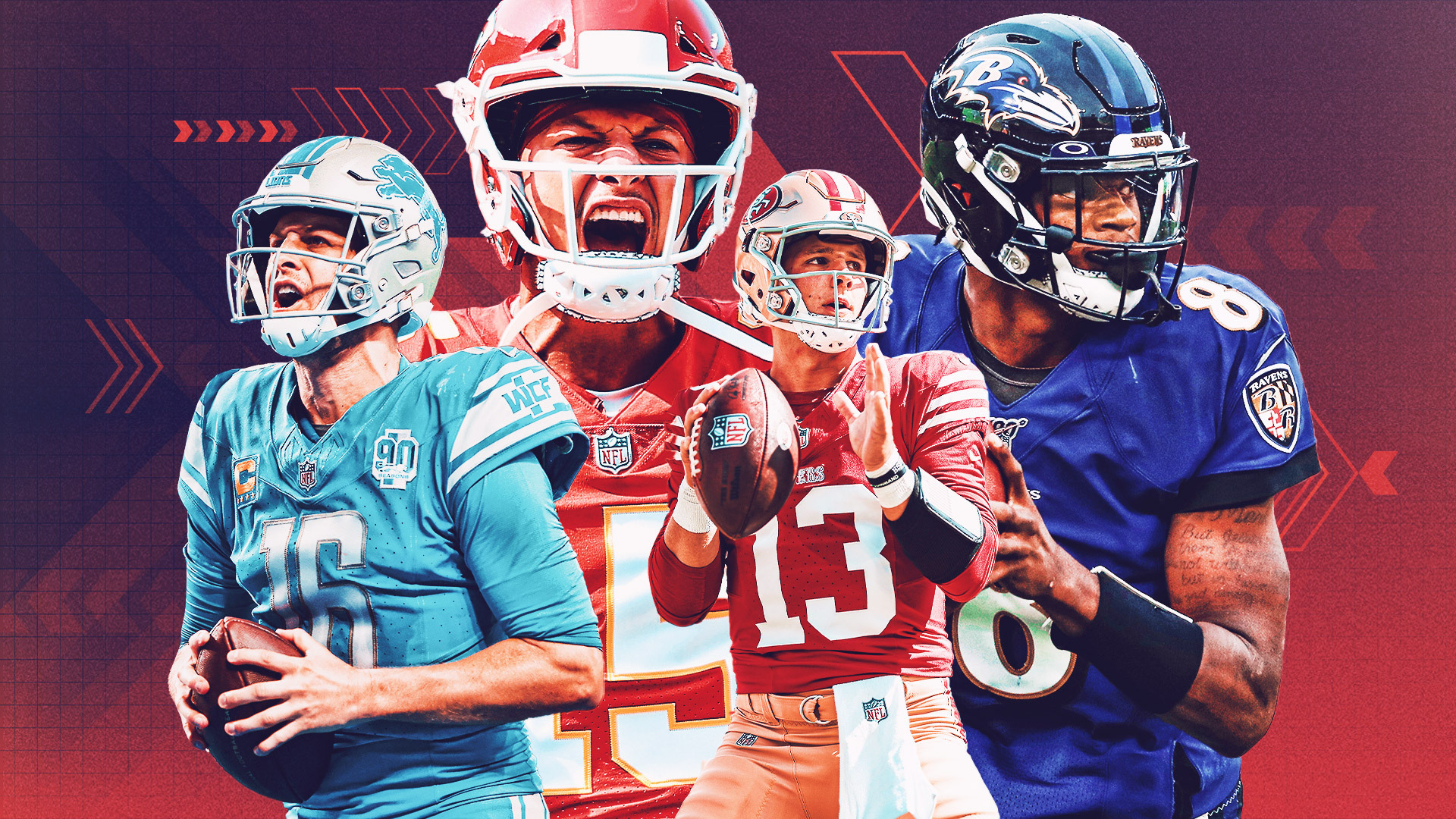Championship Weekend Quarterback Power Rankings Mahomes, Jackson, Goff