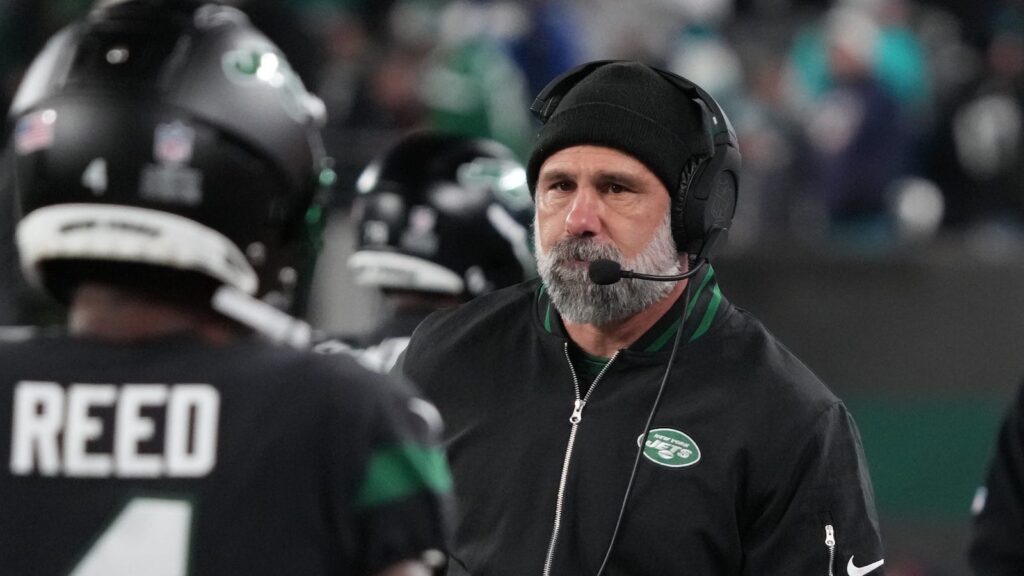 New York Jets defensive coordinator Jeff Ullrich