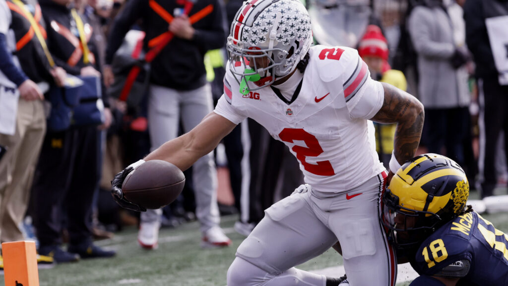 Ohio State Buckeyes wide receiver Emeka Egbuka