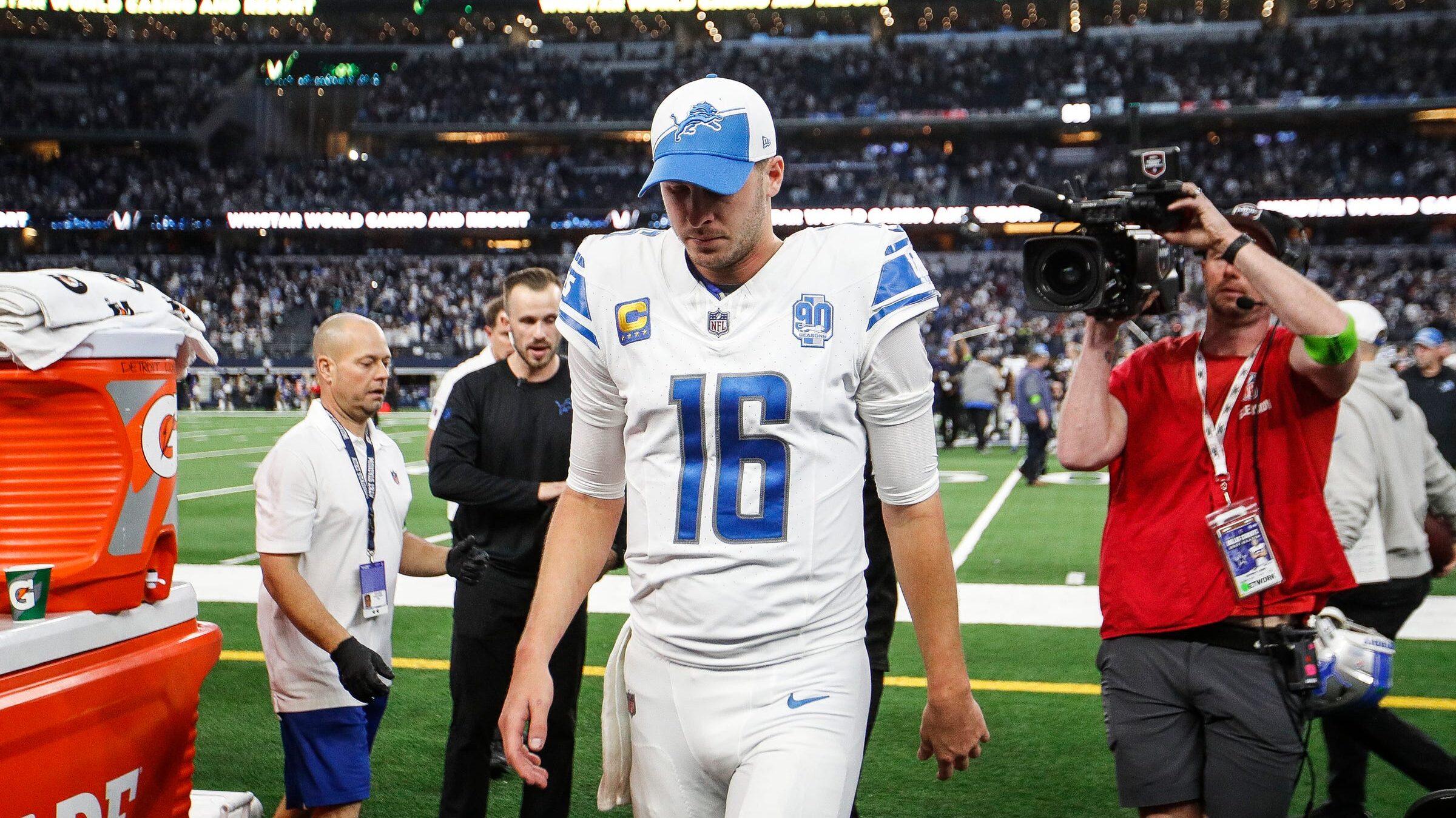 Lions quarterback Jared Goff