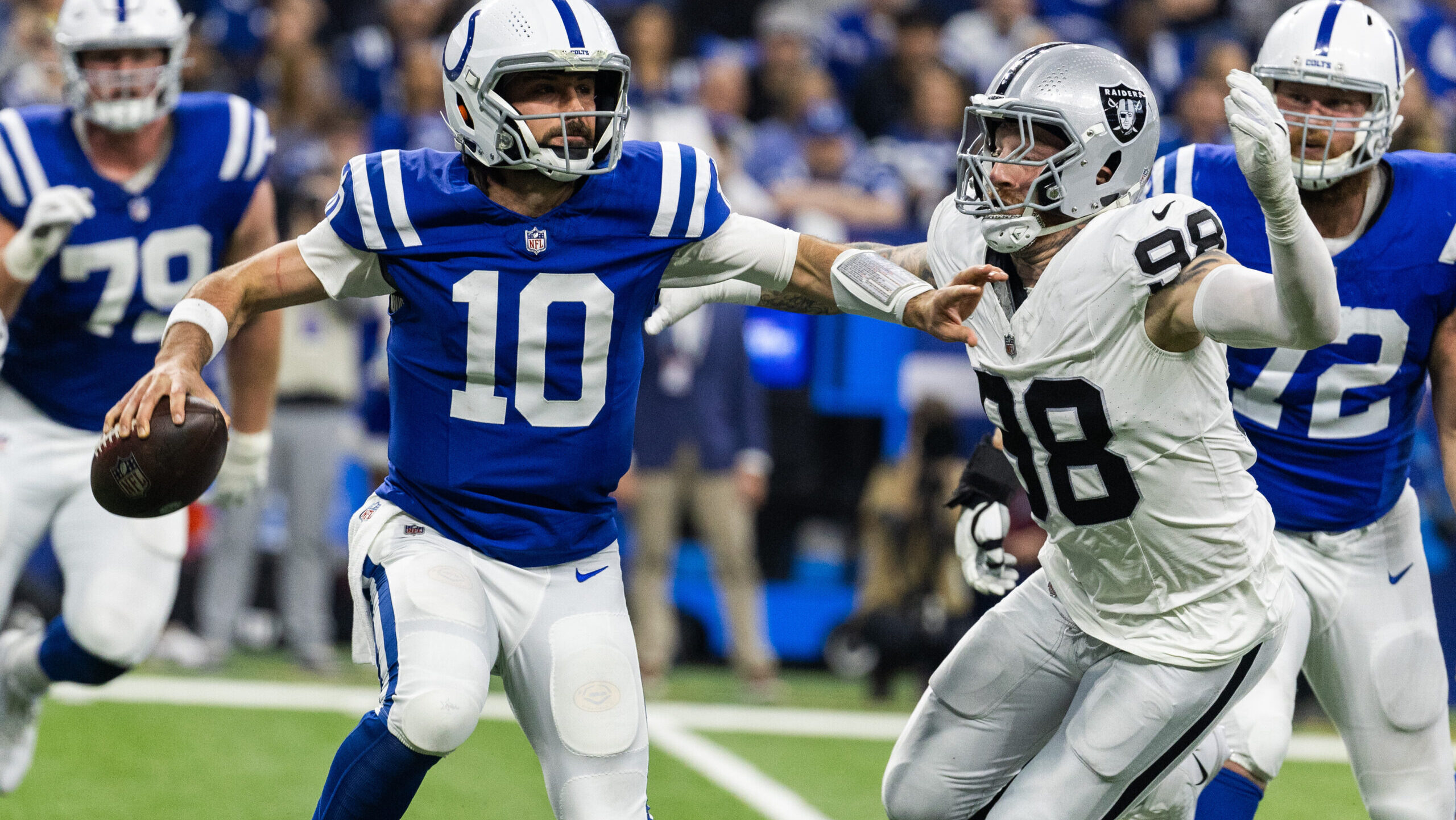 Indianapolis Colts quarterback Gardner Minshew