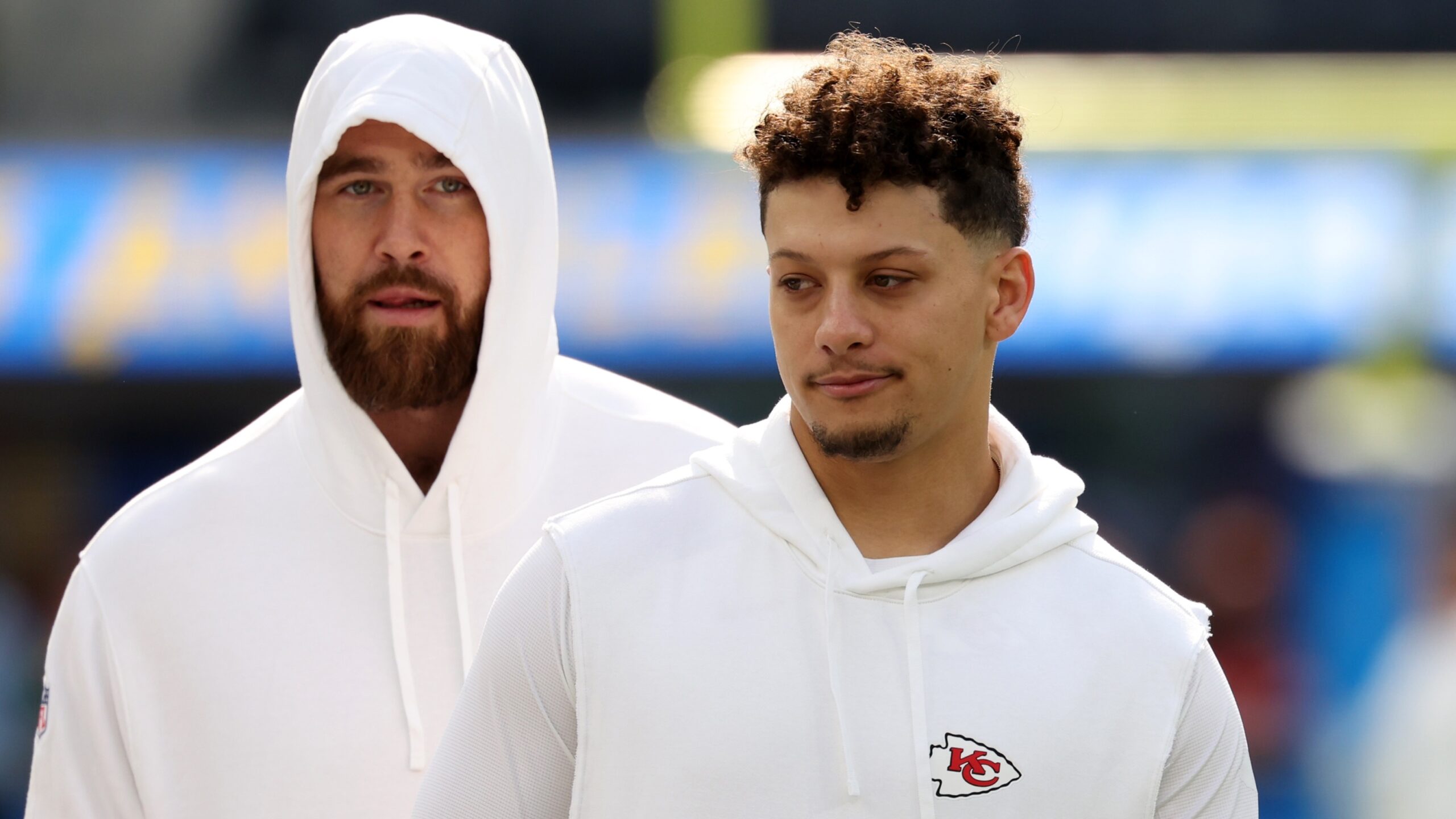 Patrick Mahomes and Travis Kelce