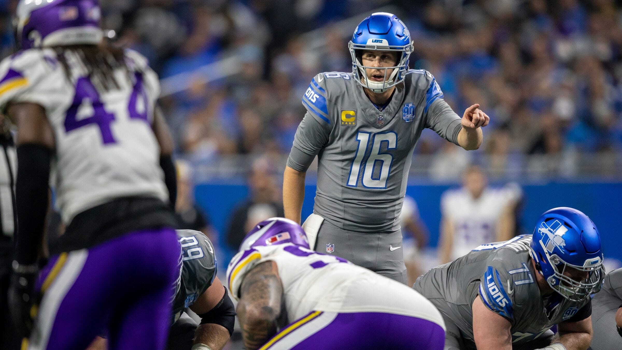 Detroit Lions quarterback Jared Goff