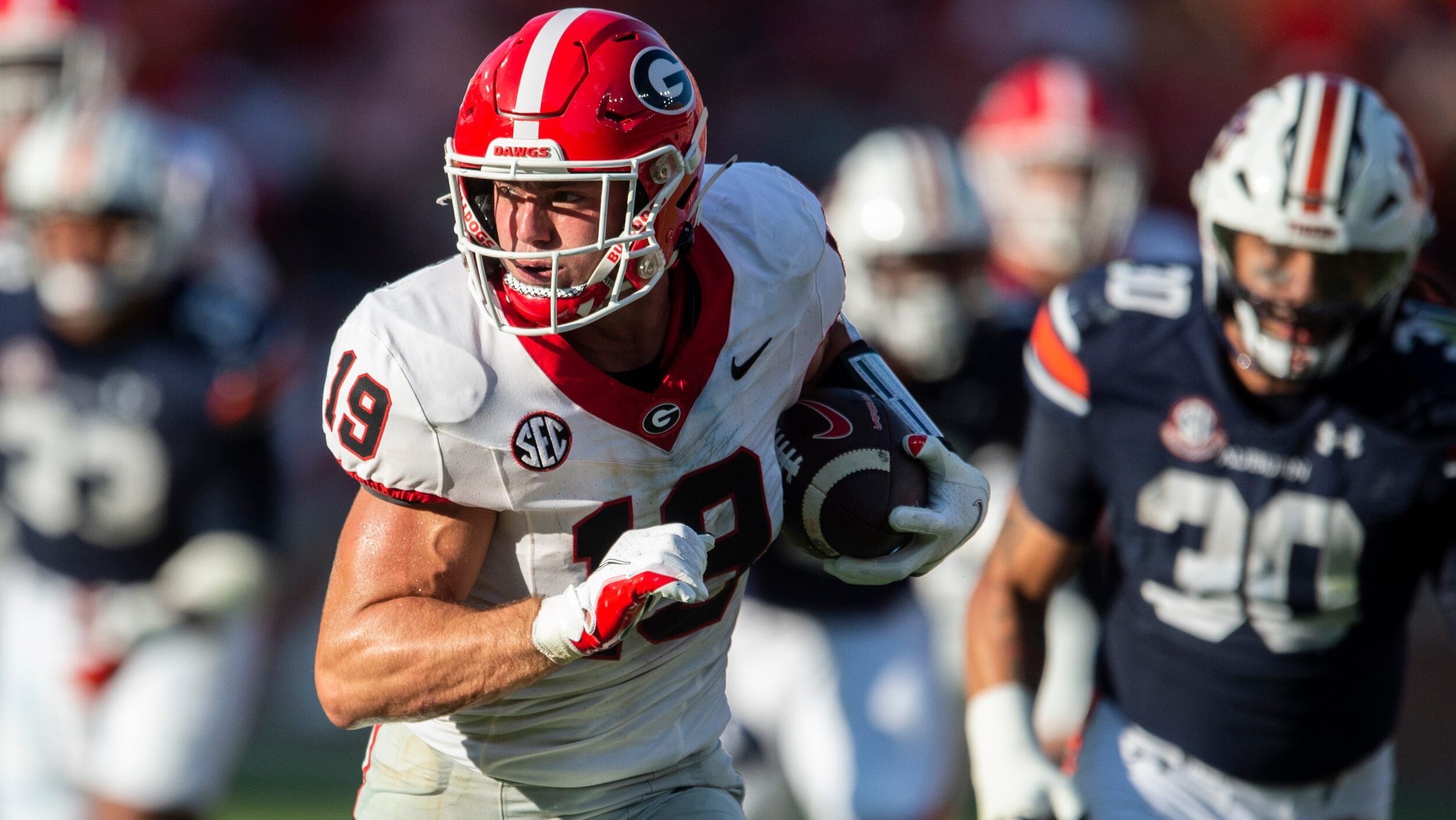 Georgia Bulldogs tight end Brock Bowers