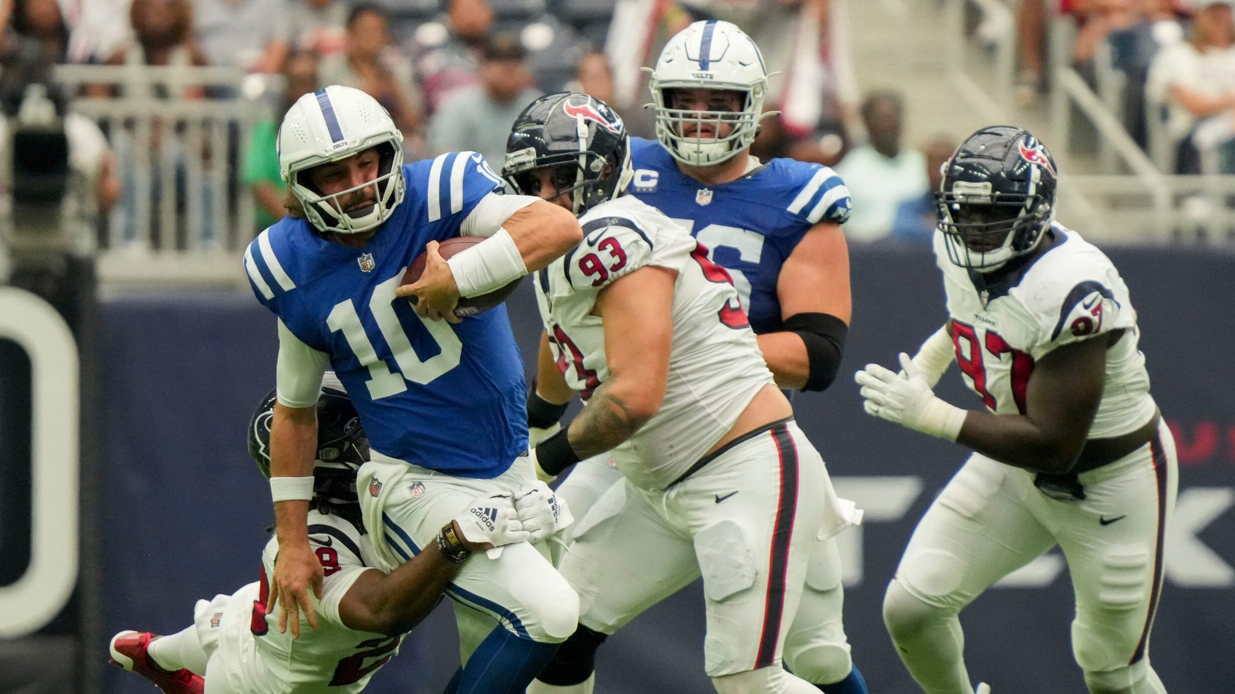 Indianapolis Colts quarterback Gardner Minshew