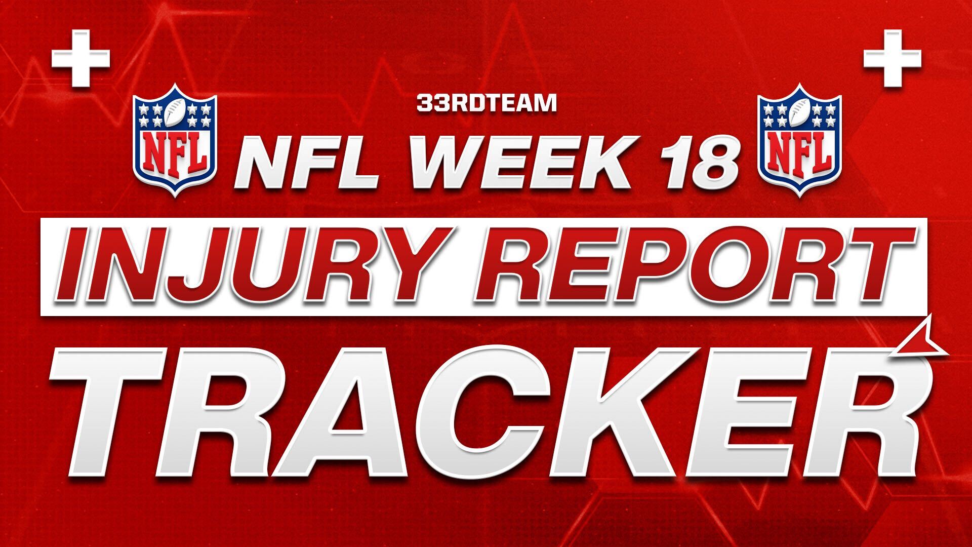 Week 18 Injury report
