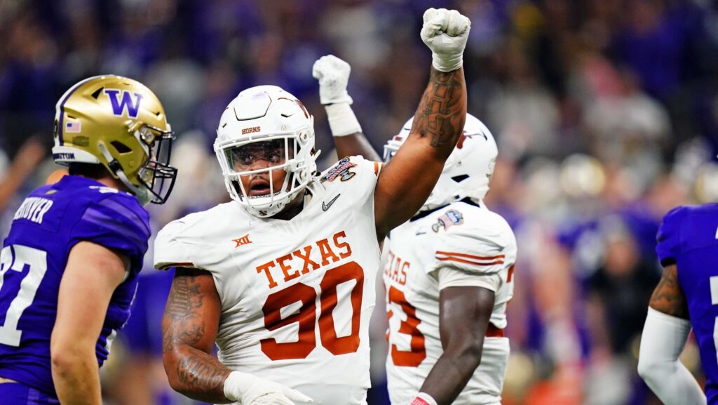 Texas defensive lineman Byron Murphy