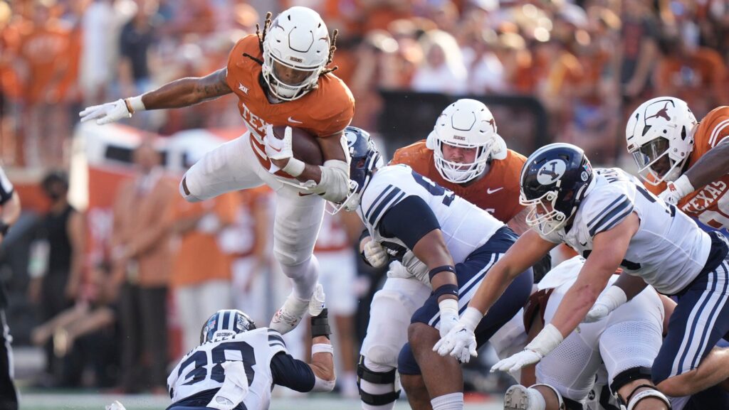 Texas running back Jonathon Brooks