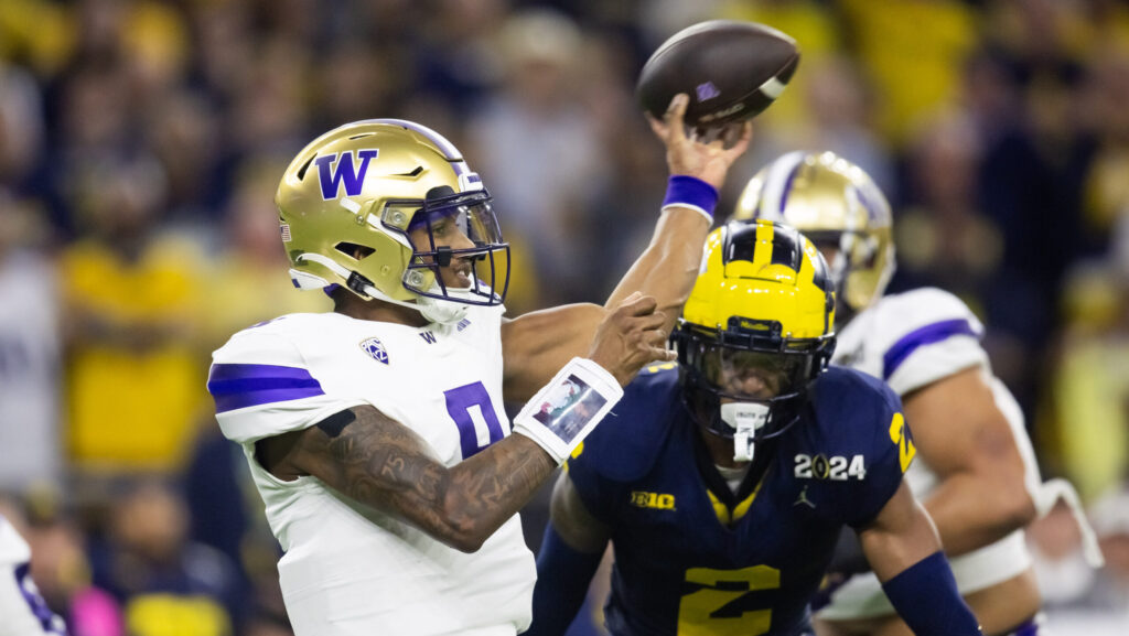 Washington Huskies quarterback Michael Penix Jr.