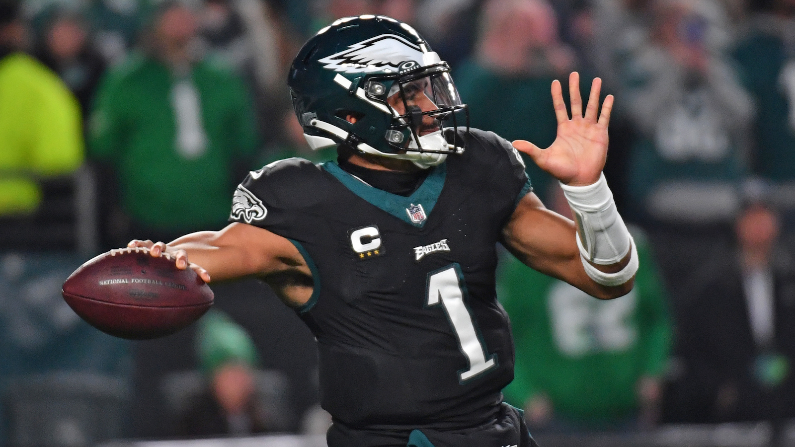 Philadelphia Eagles quarterback Jalen Hurts