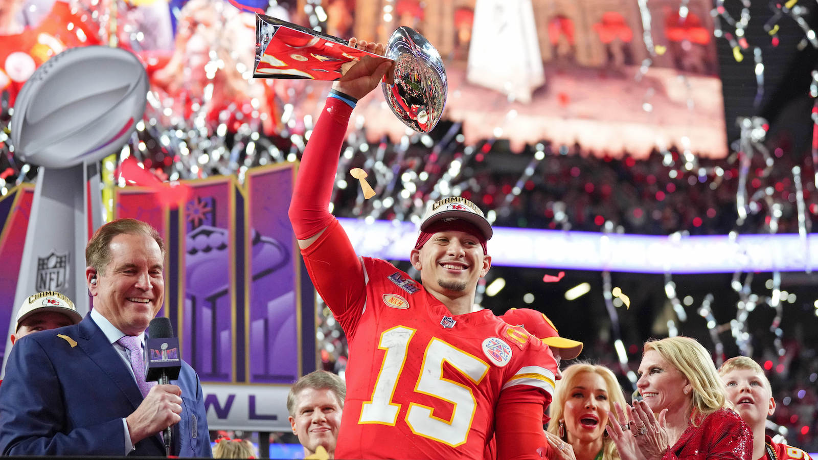 Kansas City Chiefs quarterback Patrick Mahomes