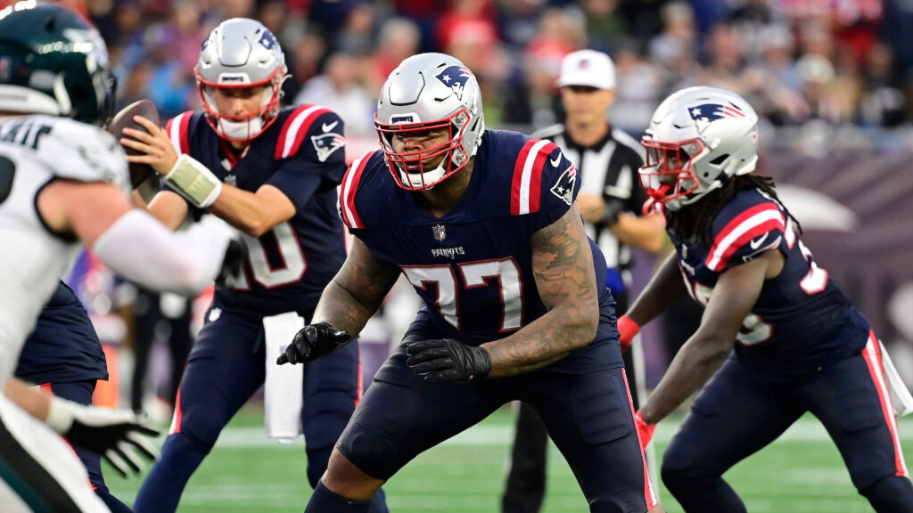 New England Patriots tackle Trent Brown