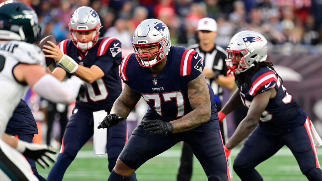 New England Patriots tackle Trent Brown