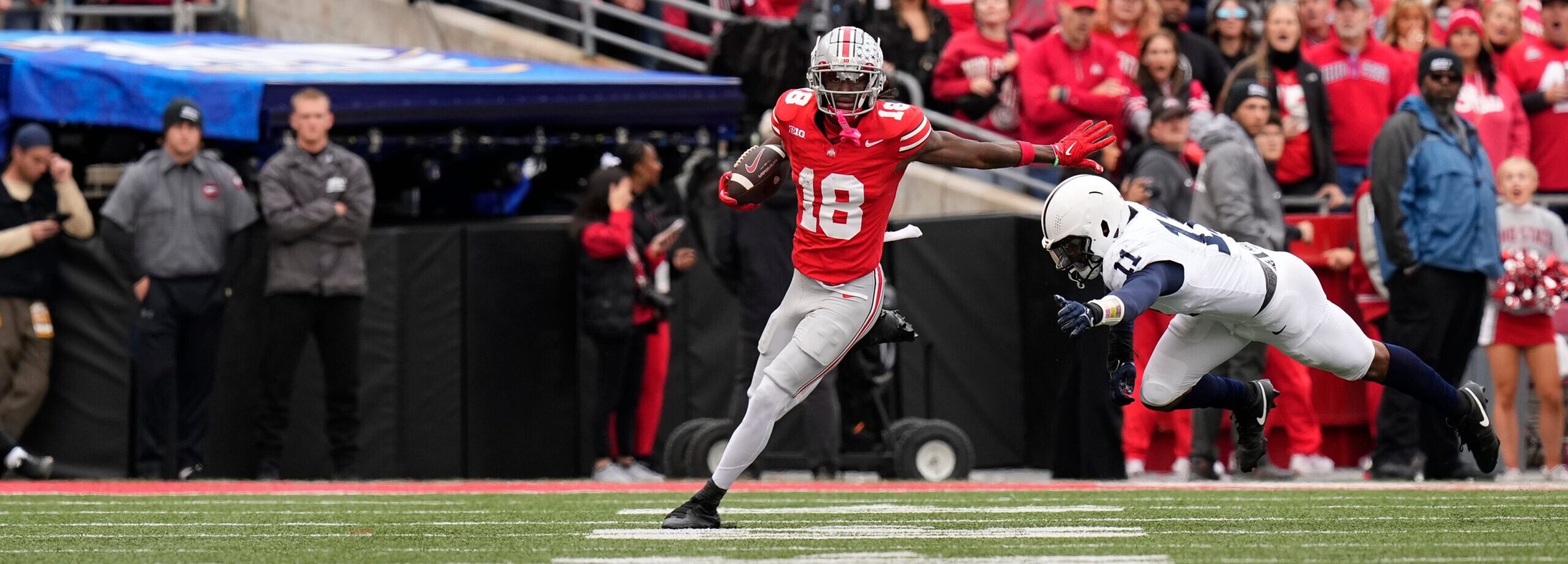 Ohio State Buckeyes wide receiver Marvin Harrison Jr.