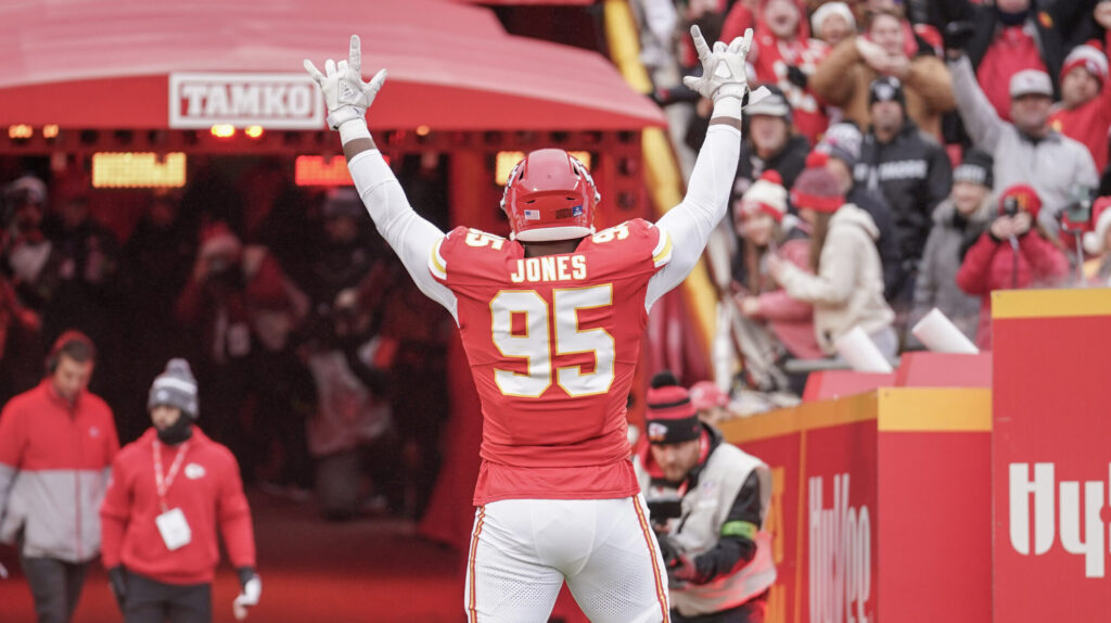 Kansas City Chiefs defensive tackle Chris Jones