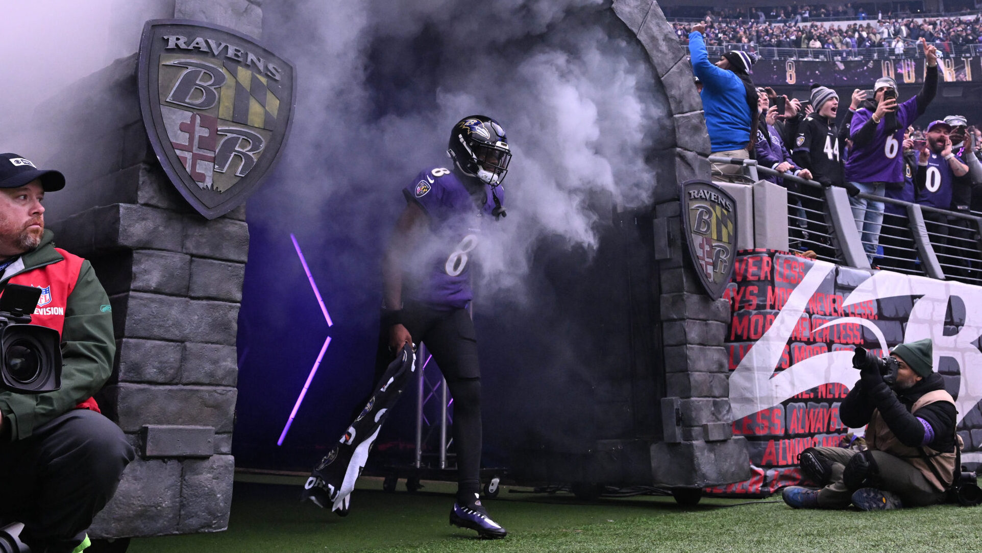 Baltimore Ravens quarterback Lamar Jackson