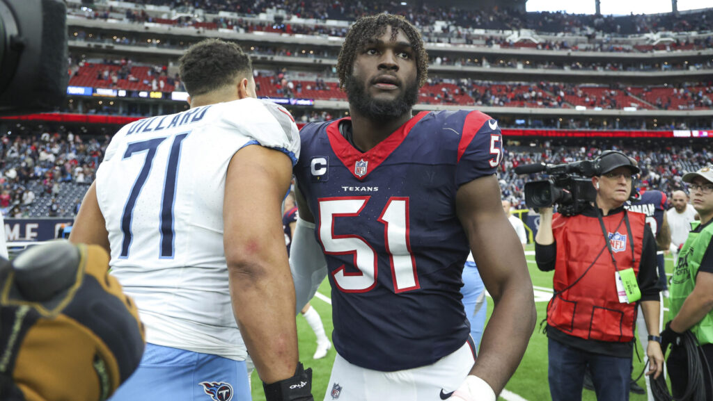 Houston Texans defensive end Will Anderson Jr.