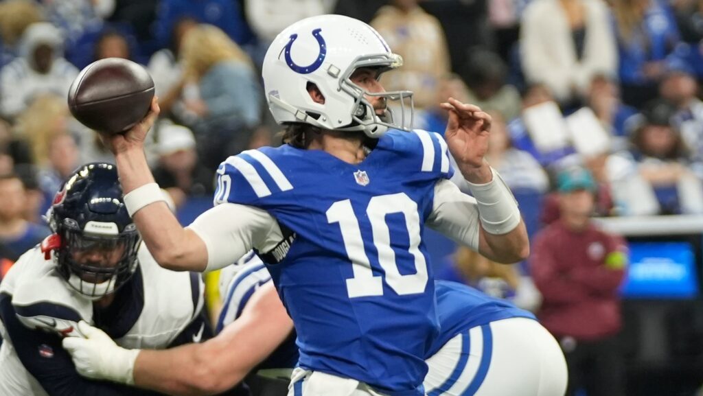 Indianapolis Colts quarterback Gardner Minshew