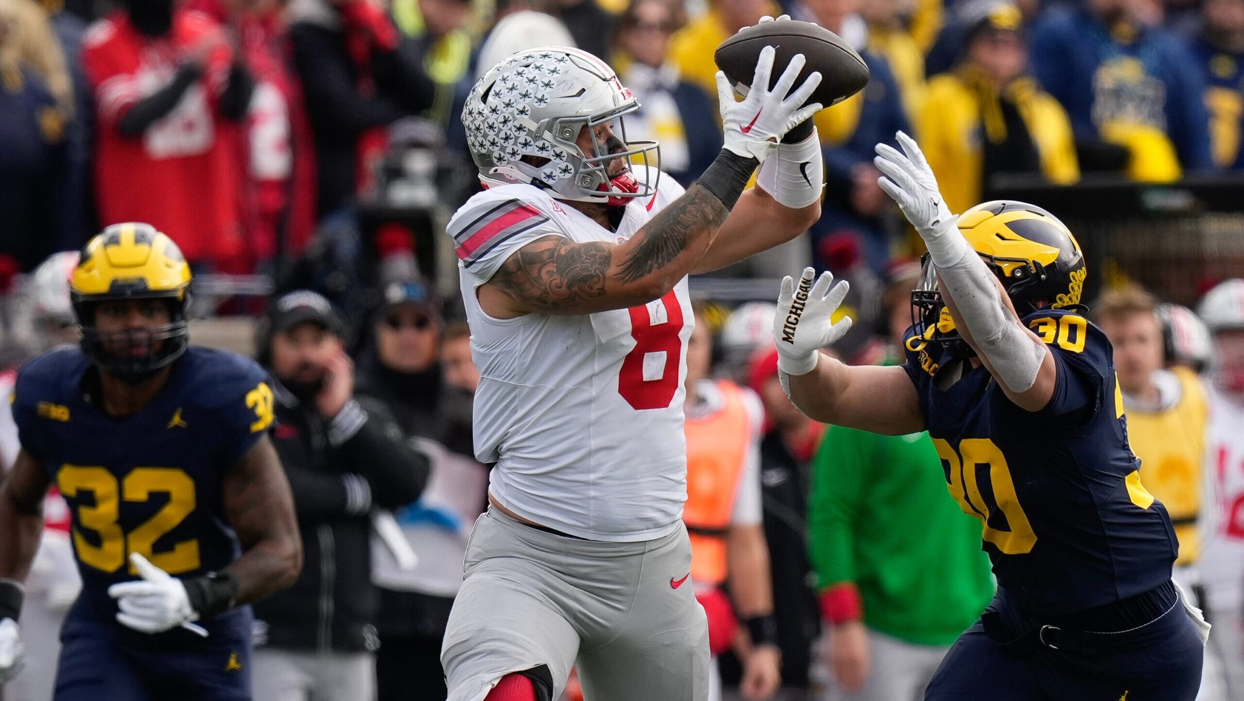 Ohio State Buckeyes tight end Cade Stover