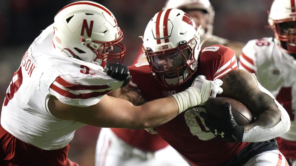 Wisconsin Badgers running back Braelon Allen