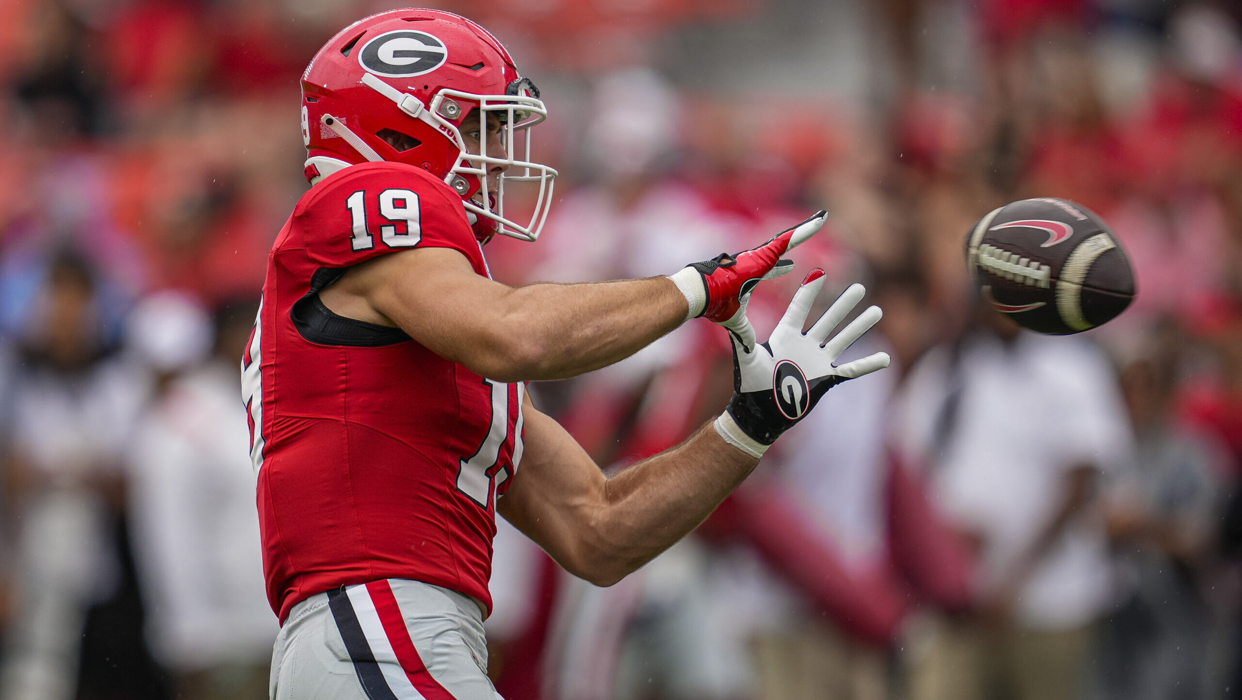 Georgia Bulldogs tight end Brock Bowers