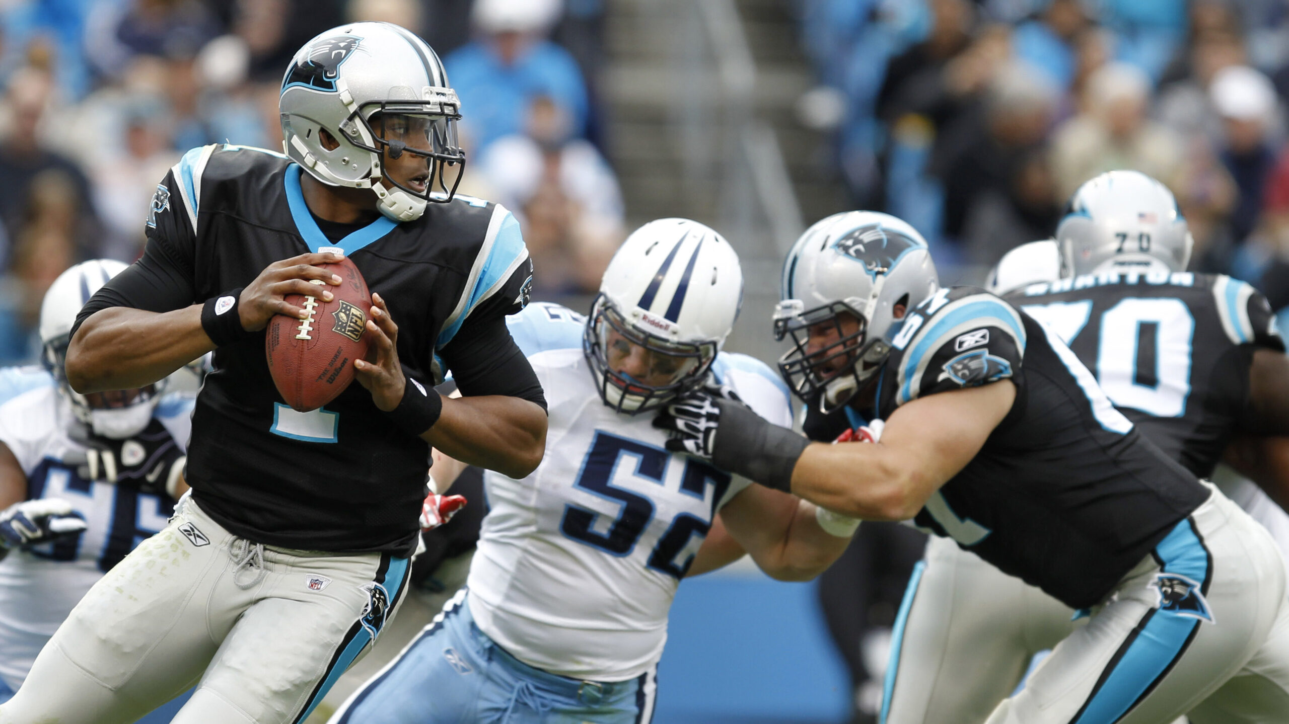 Carolina Panthers quarterback Cam Newton 