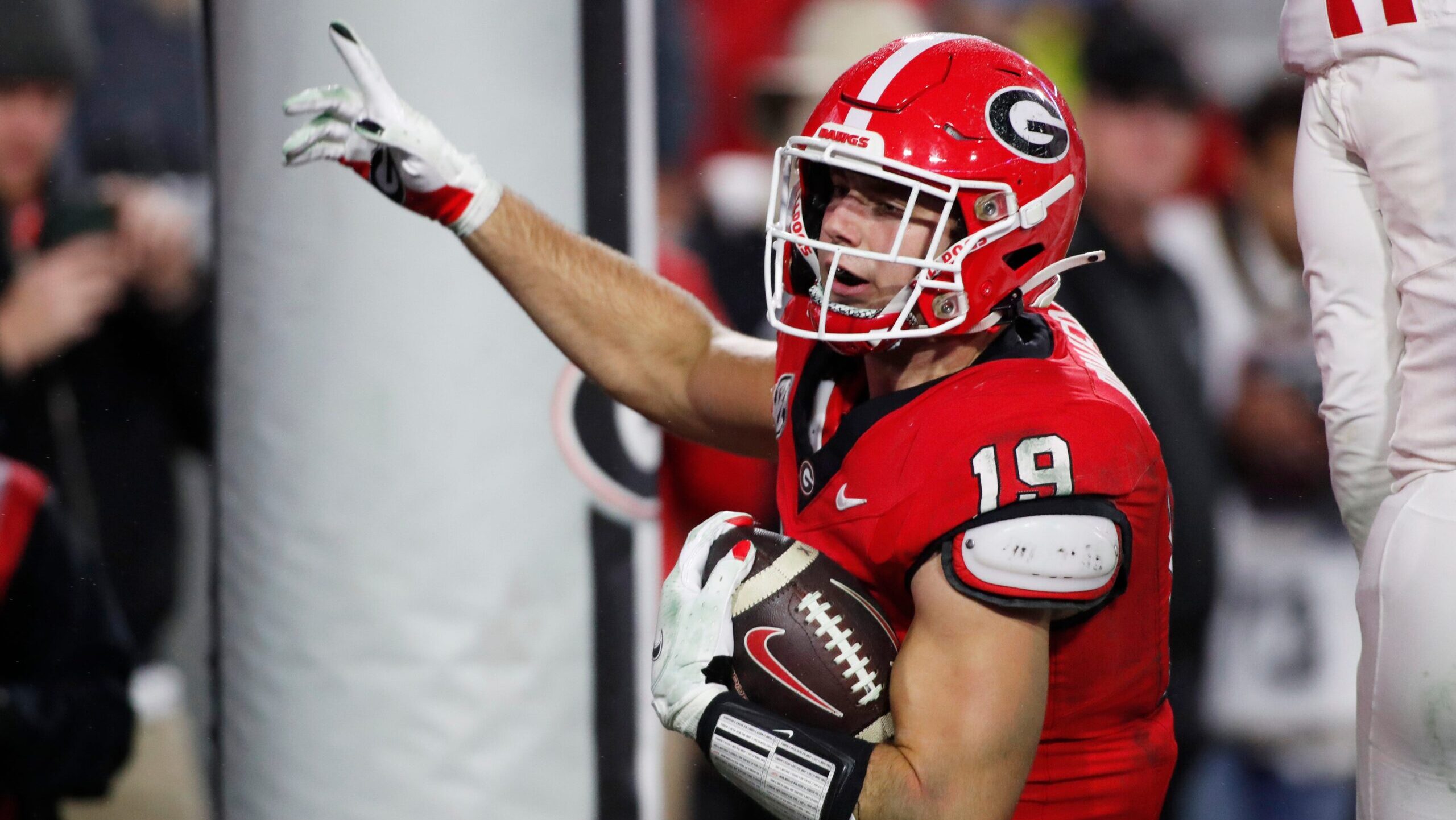 Georgia Bulldogs tight end Brock Bowers