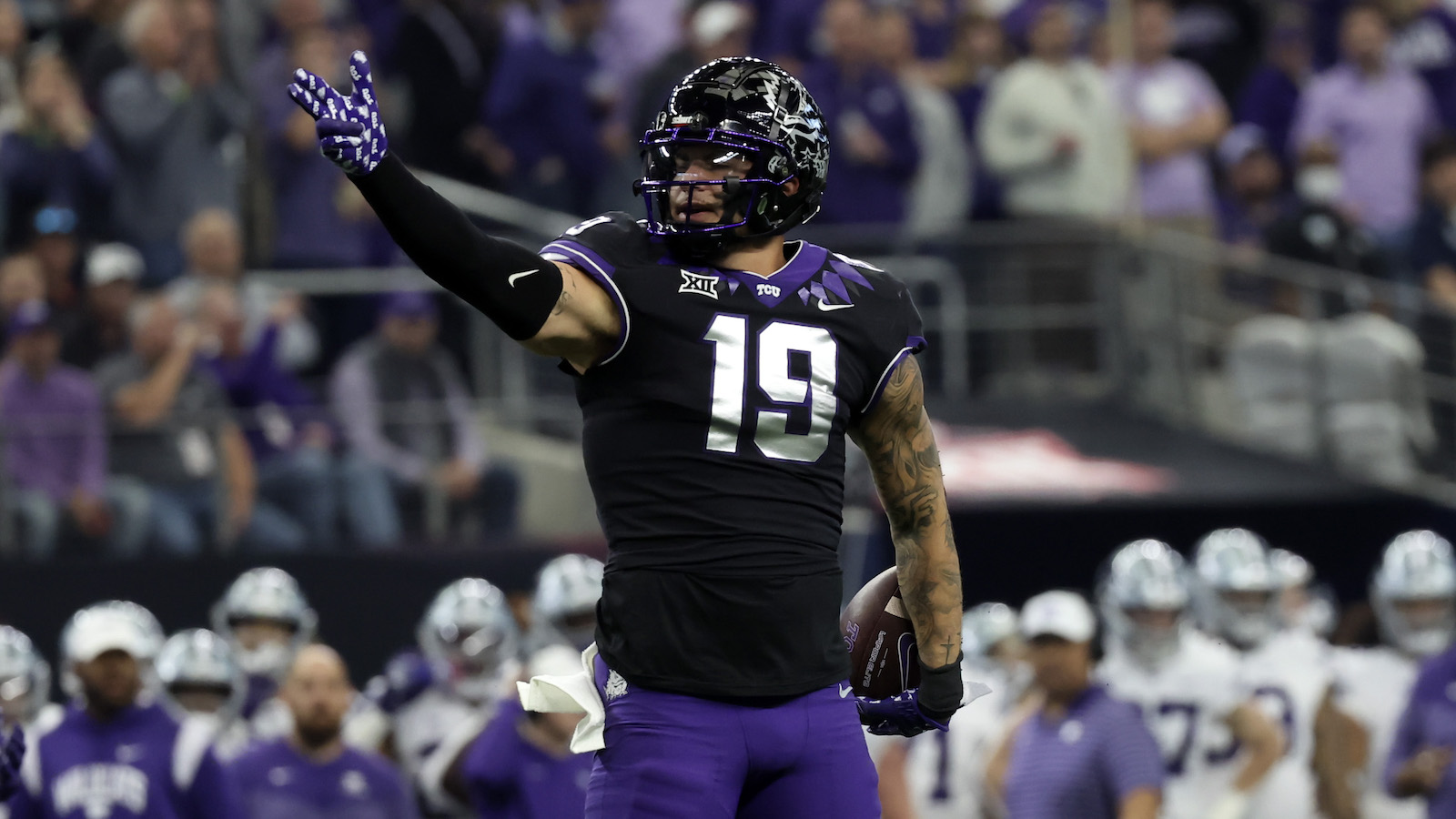 TCU tight end Jared Wiley