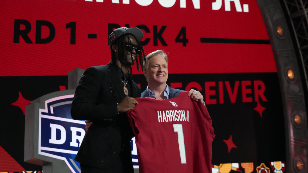 Arizona Cardinals draft pick Marvin Harrison Jr. 