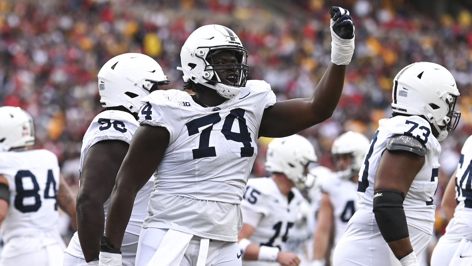 Penn State tackle Olu Fashanu